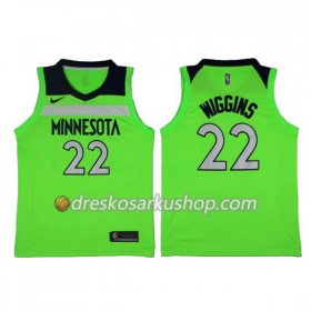 Muški NBA Dres Minnesota Timberwolves Andrew Wiggins 22 Nike 2017-18 Zelena Swingman